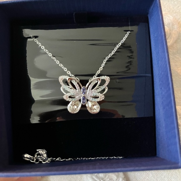 Swarovski Escape Butterfly Necklace - Picture 5 of 5